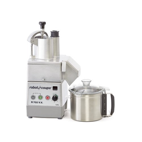 Robot Coupe R702VV Food Processor, Combination Bowl and Vertical Cutter, 7.5 Liter, 2 HP