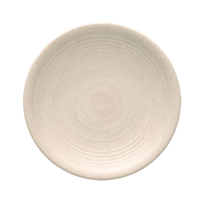 Tria 071851 Round Melamine Plate, Sandstone, 7-7/8"