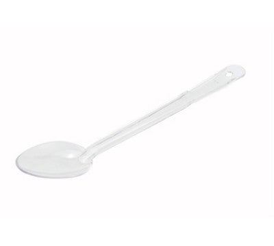 Winco PSS-13C Clear 13" Plastic Serving Spoon