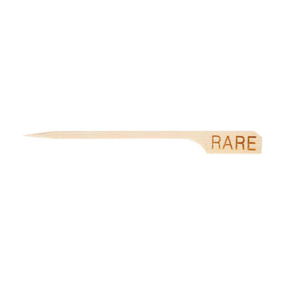 Tablecraft RARE Meat Marker Pick, 3-1/2", Pack of 100