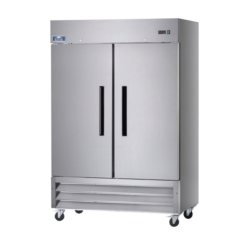 Arctic Air AF49 Reach-In Freezer, Two Section, Solid Door, 54"