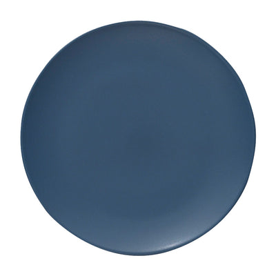 Ziena 922424 Stoneware Coupe Plate, Azure, 7-7/8", Case of 12