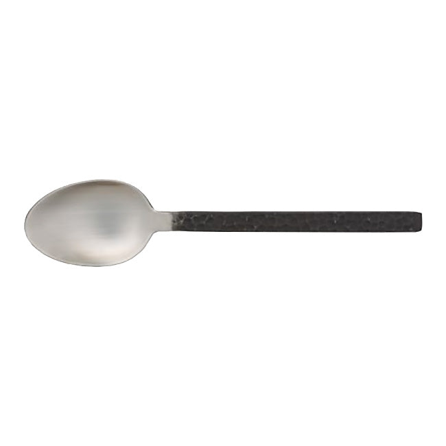 Tria 032611 Blackened Chagall Oval Bowl Soup Spoon, 8", Case of 12