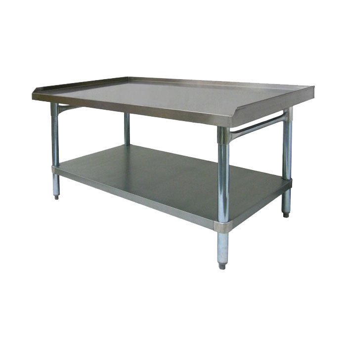 GSW ES-S3048 Stainless Steel Equipment Stand w/ Upturn, 48" x 30"