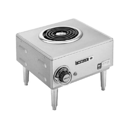 Wells H-33 Countertop Hotplate, Single Burner