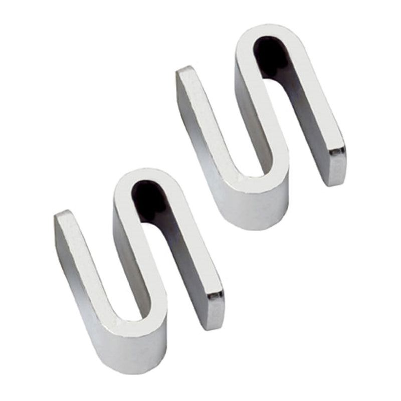Shelf Connector, Chrome, Pack of 2