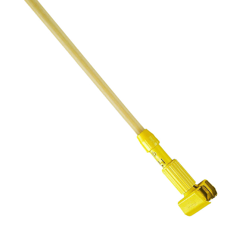 Rubbermaid FGH216000000 Gripper Clamp Style Wet Mop Handle, Yellow, 60"