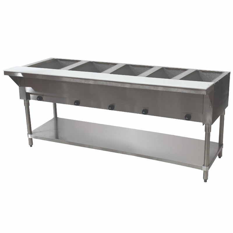 Advance Tabco HF-5G-NAT-X Hot Food Table, Natural Gas, 77-3/4"