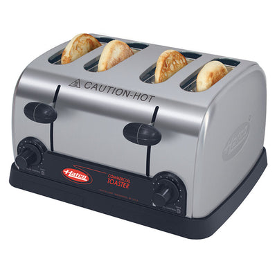 Hatco TPT-120 Stainless Steel Pop-Up Toaster with Removable Crumb Tray