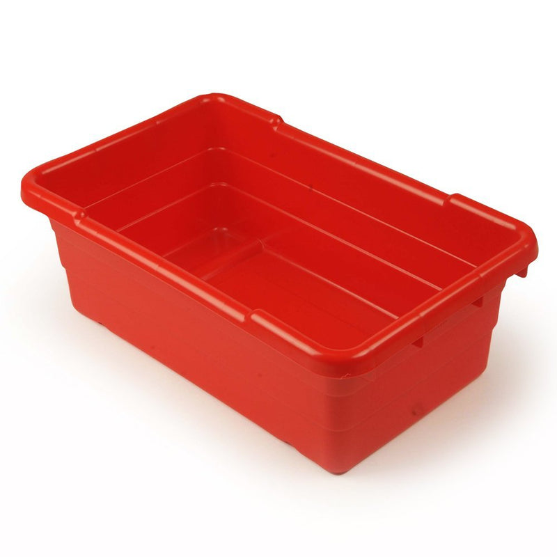 Lug Box, Red, 50 lb. Capacity