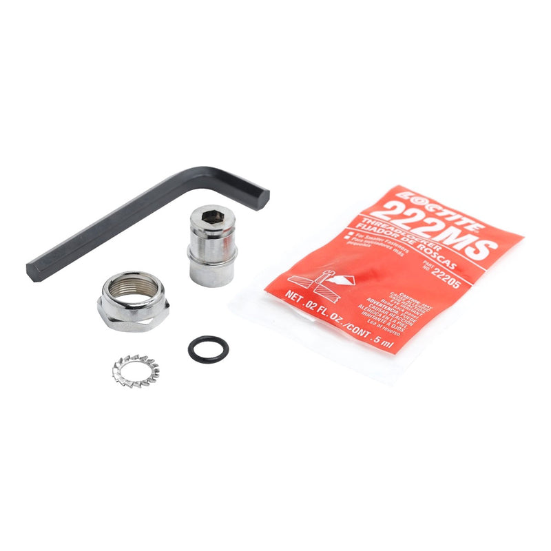 T&S Brass EZ-K EasyInstall Kit: Swivel Nut, Bushing, O-Ring, Lock Washer