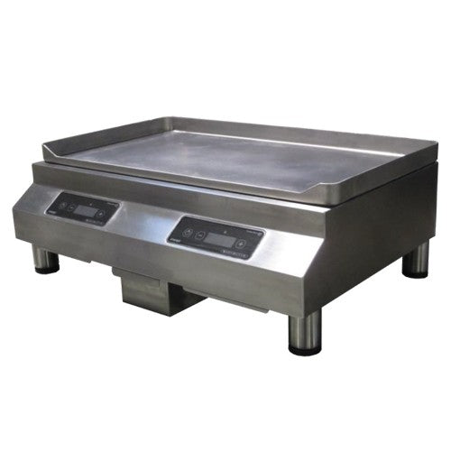 Equipex GLP6000 Adventys Induction Griddle, 2 Zone, Countertop, 25"W x 12-1/2"