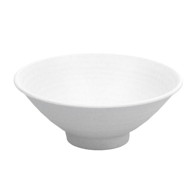 Tria 990995 Melamine Serving Bowl, White, 24 oz., Case of 12
