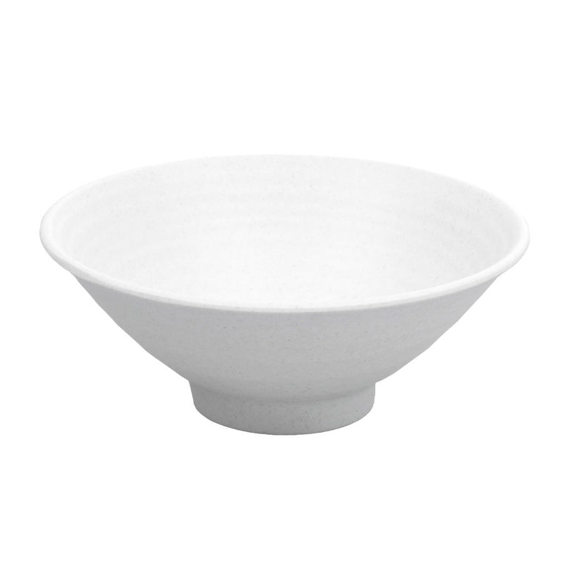 Tria 990995 Melamine Serving Bowl, White, 24 oz., Case of 12
