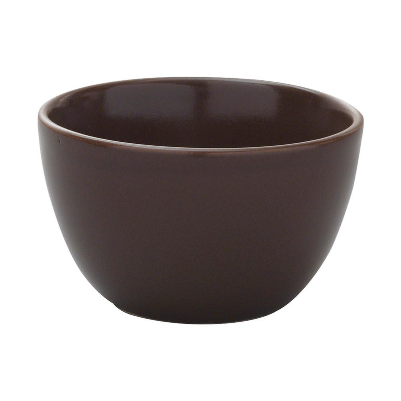 Ziena 922446 Stoneware Bouillon Cup, Chocolate, 9 oz., Case of 12
