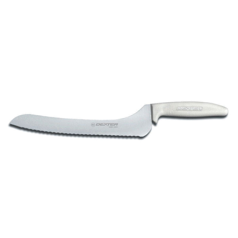 Dexter S163-9SC-PCP Scalloped Offset Sandwich Knife, White, 9"