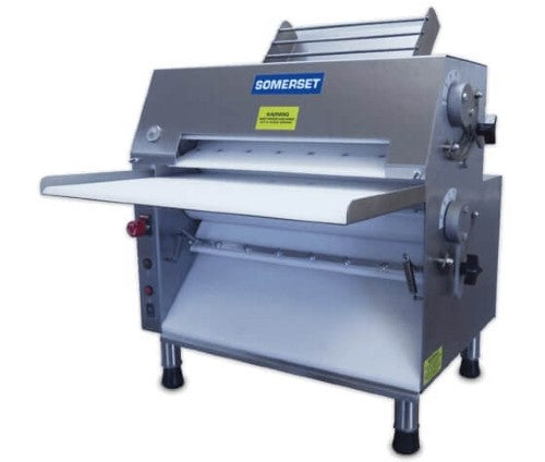 Somerset Dough Roller CDR-2000 with Synthetic Rollers, Double Pass