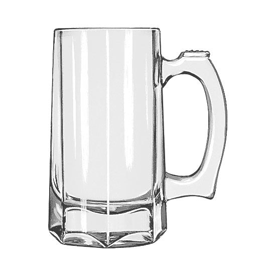 Libbey 5206 Beer Mug / Stein, 12 oz., Case of 12