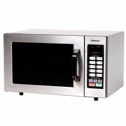 Panasonic NE1054F Microwave Oven, Programmable, S/S Front, 1000 Watt
