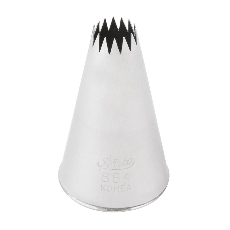 Ateco 864 French Star Pastry Tip 