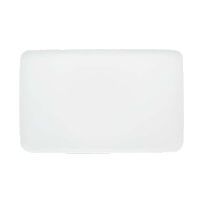Vista Alegre 020200 Silk Road Porcelain Platter, White, 16-1/2" x 10"