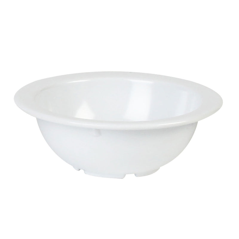 Thunder Group NS307W Nustone Melamine Soup/Cereal Bowl, White,12 oz.