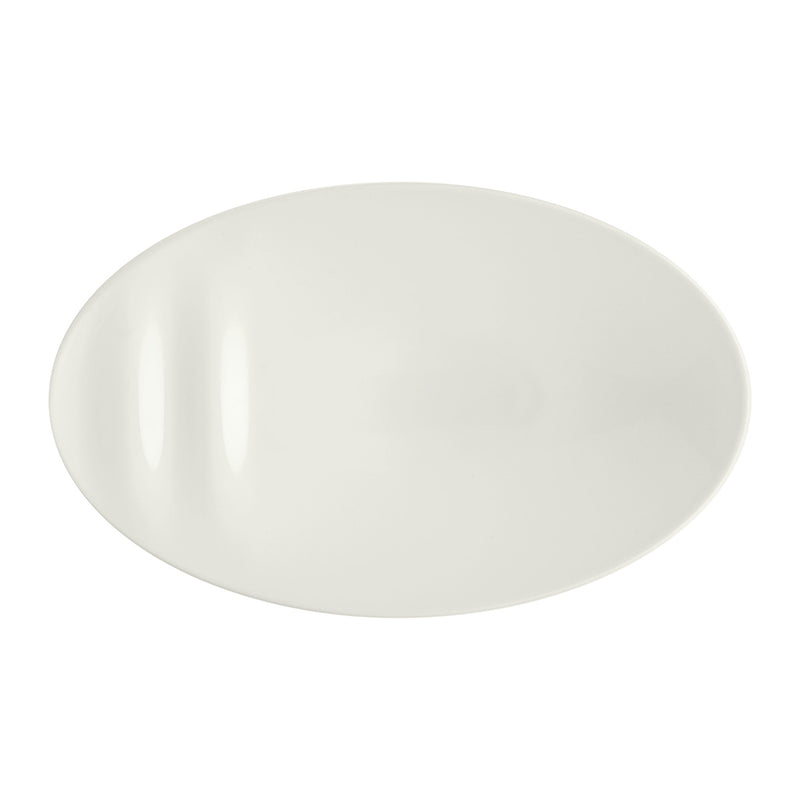 Vista Alegre 025005 Mares Porcelain Deep Plate, White, 11-3/8", Case of 5