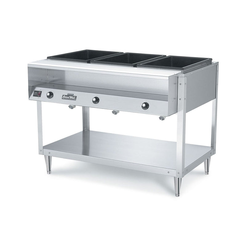 Vollrath 38003 ServeWell Hot Food Table, 3 Well, Electric