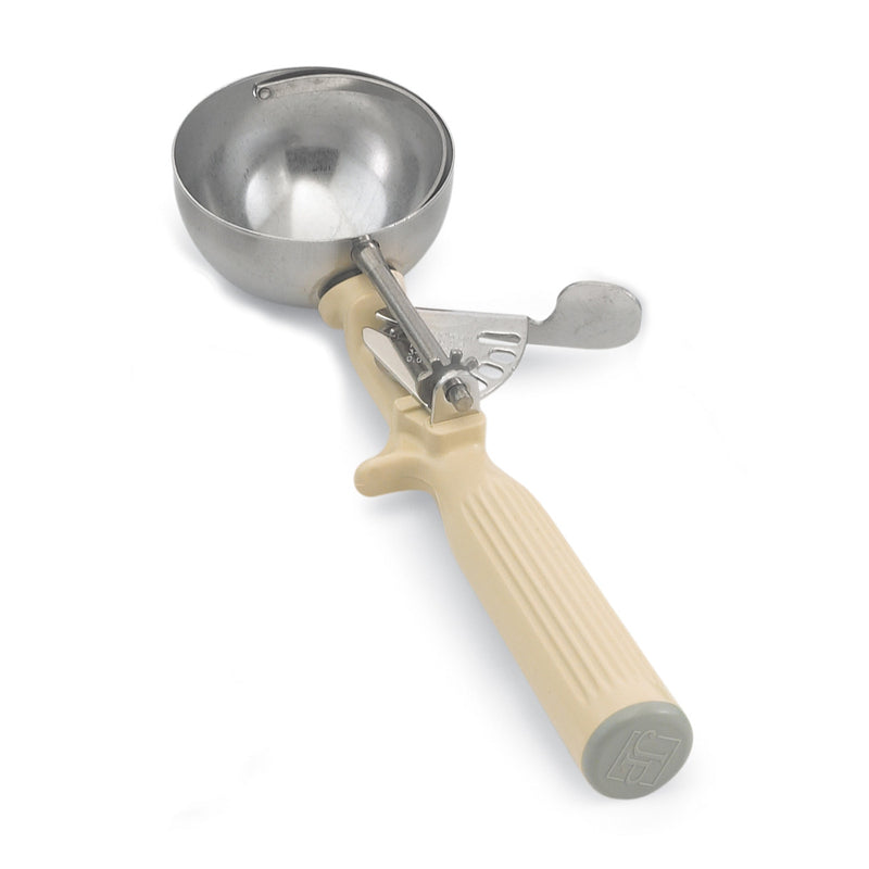 Special Offer 47141 Disher #10  3.25 oz, 3/8 cup Ivory Food Portion Scoop