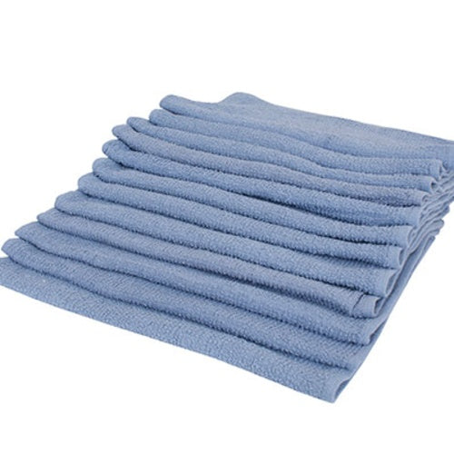 Ritz HBMRBL 32 oz. Blue Cotton Bar Mop Towel, Pack of 12