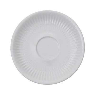 Vista Alegre 922338 Utopia Porcelain Saucer for Espresso Cup, 5-1/8", Case of 6