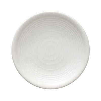 Tria 922496 Melamine Round Plate, White, 12-1/4", Case of 12